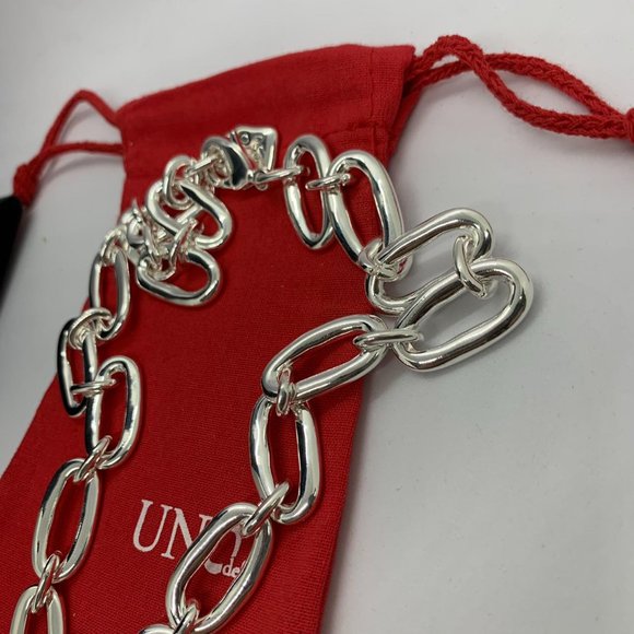 UNO De 50 NECKLACE- ALIEN Necklace silver-plated metal alloy Necklace - Picture 4 of 6